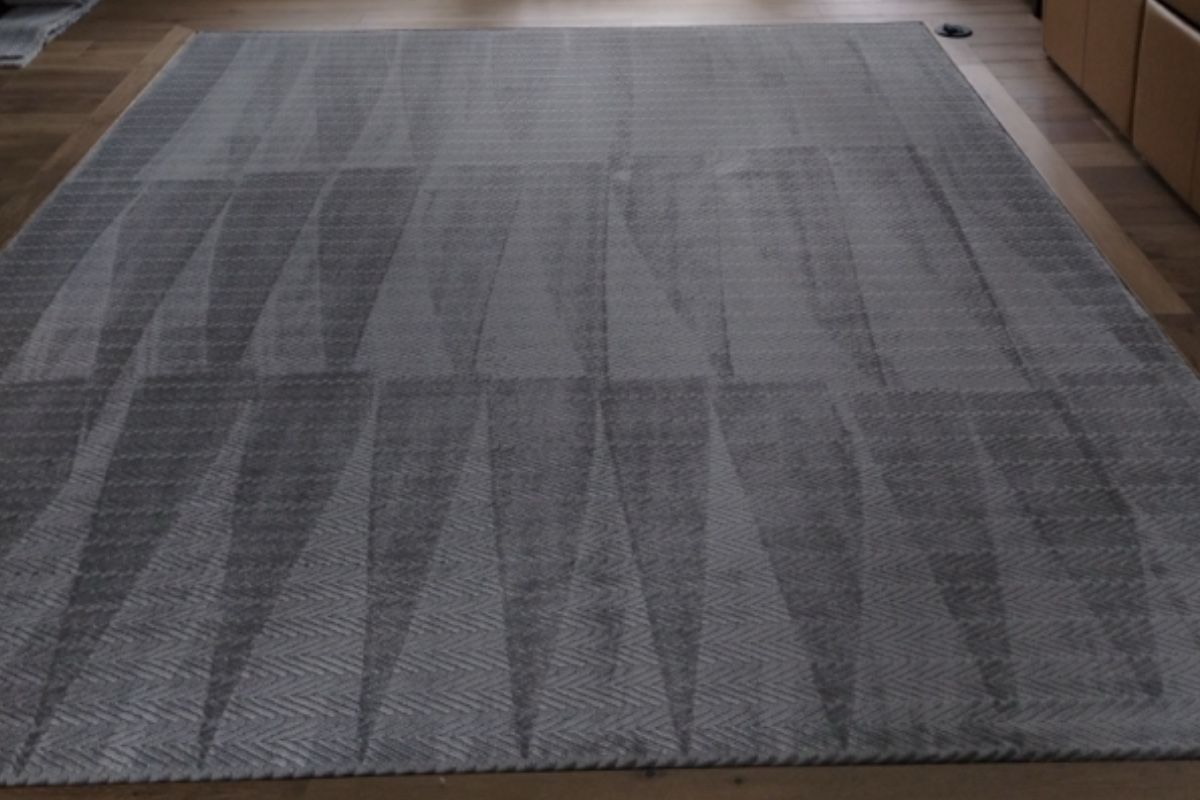 Pet carpet damage repair — after